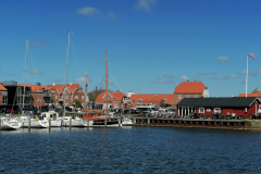 Am-Hafen von Ringkobing