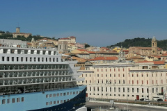Ancona am Fährhafen