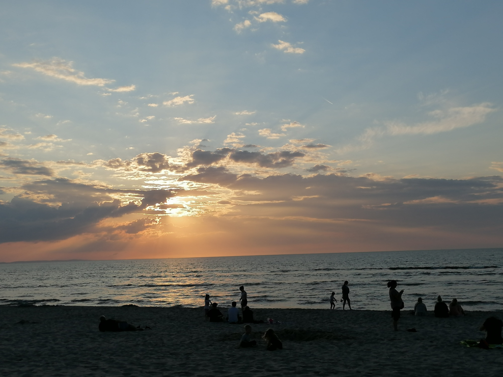 Abendstimmung-am-Strand Abendstimmung-am-Strand