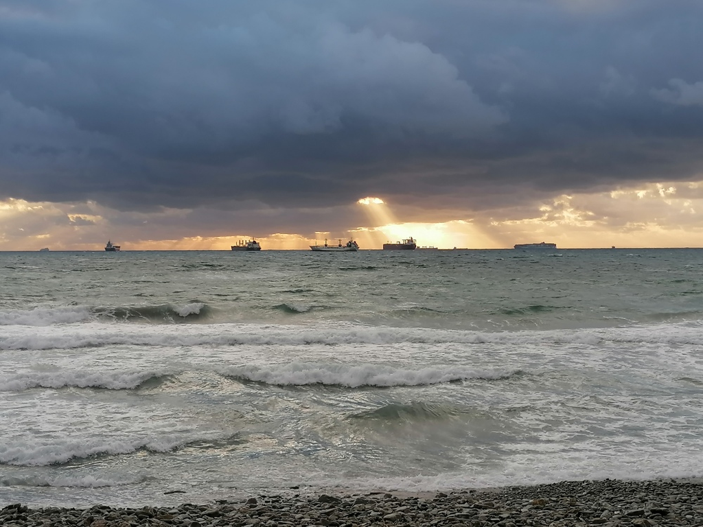 Algeciras-am-Morgen Algeciras-am-Morgen