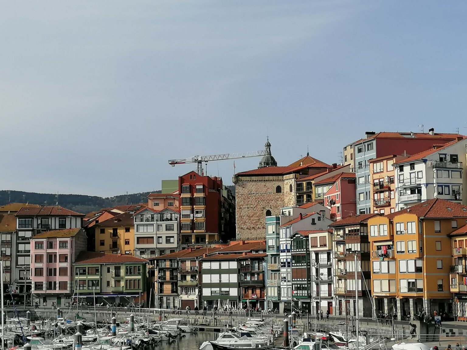 Bermeo-am-Yachthafen