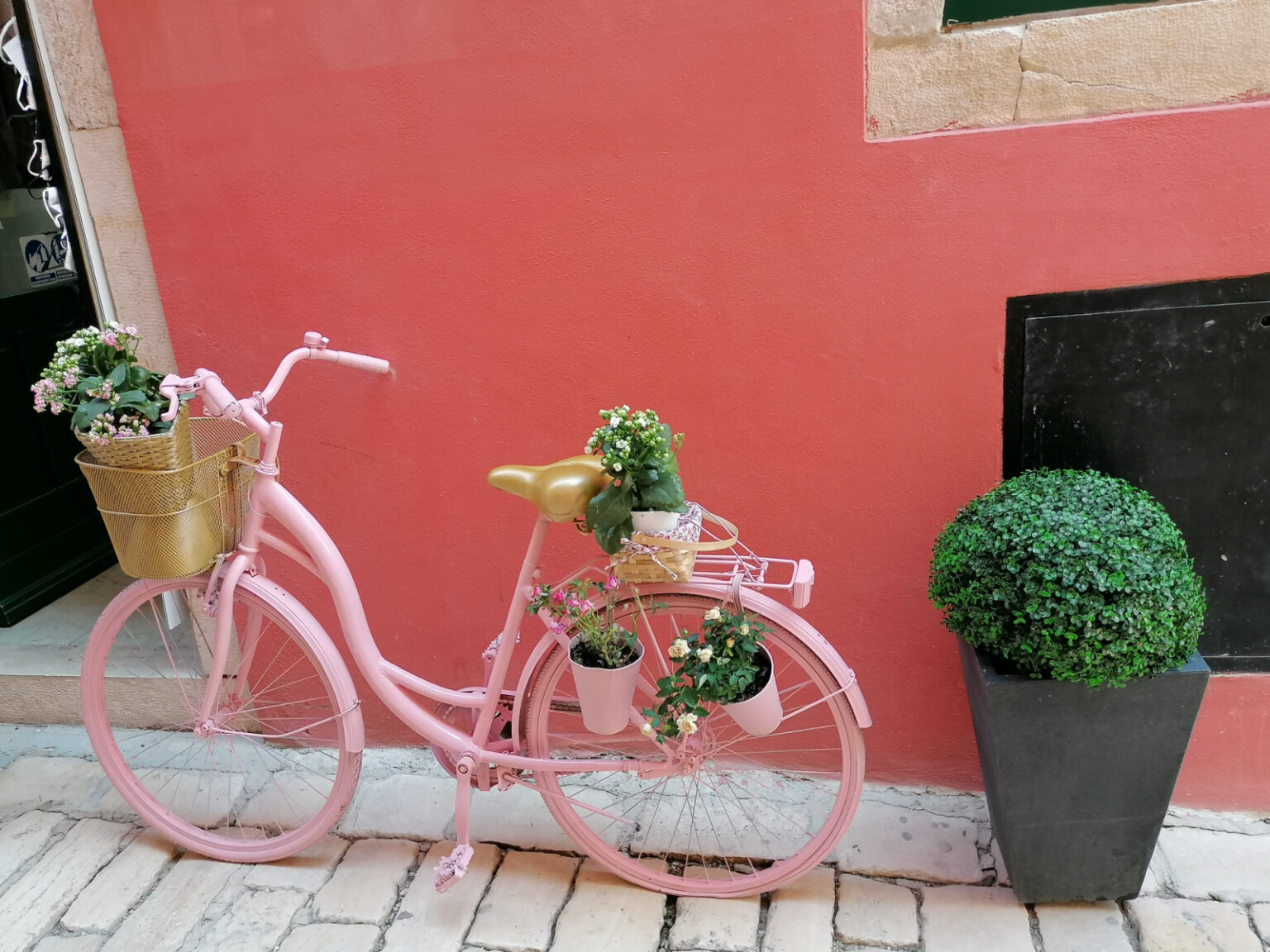 Hübsches Dekofahrrad Hübsches Dekofahrrad