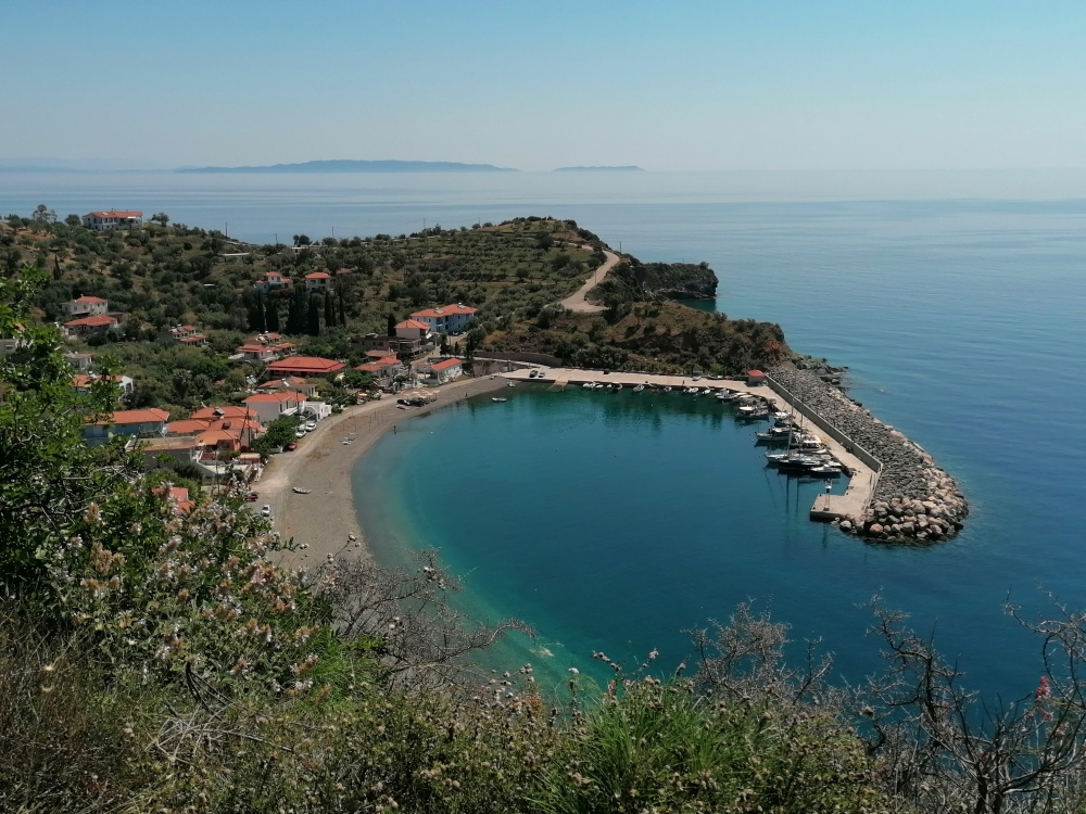 Küstenstrasse von Nafplion nach Leonidas Küstenstrasse von Nafplion nach Leonidas