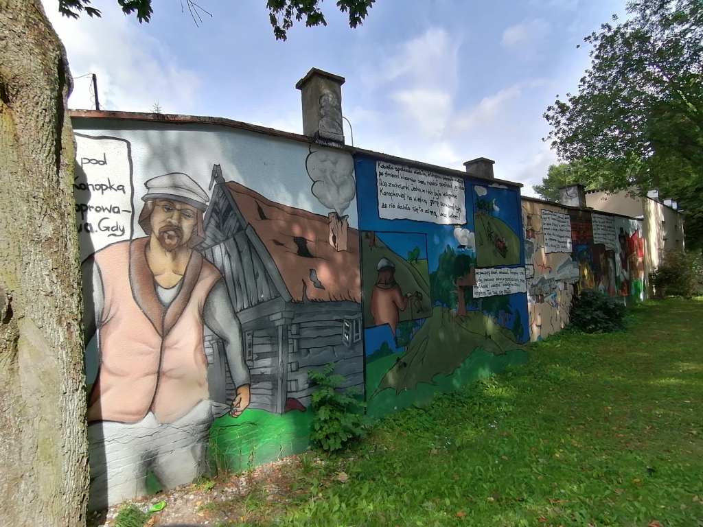 Wegorzewa-Wandmalerei Wegorzewa-Wandmalerei